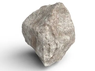 Rock  Model 09 Low-poly 3D model