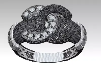 light weight ring  STL file  ready for print 3D print model 3D print model