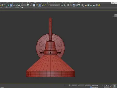 EASTMORELAND FITTER ARCHED WALL SCONCE Low-poly 3D model