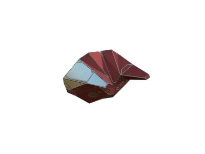 scimet mega Low-poly 3D model