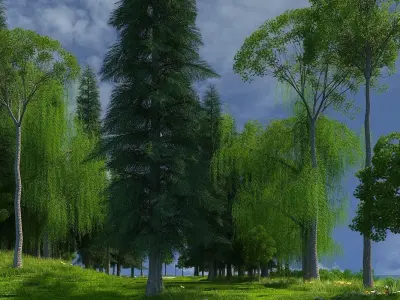 Golf Course 02 3D model