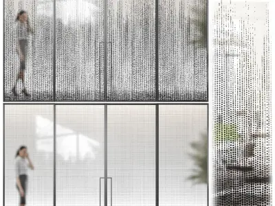 Henryglass doors 3D model