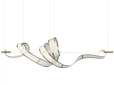 Afralia Modern Indoor Pendant Light Chandelier for Dining Room 3D model