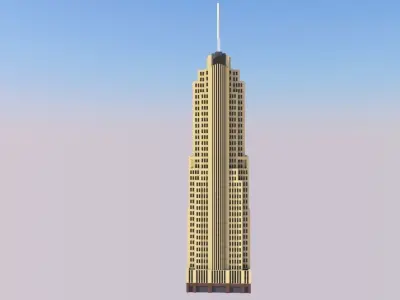 NBC Tower Chicago 3D print model