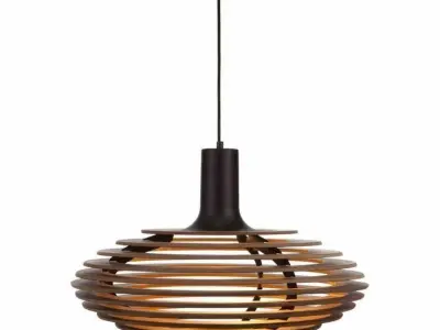 light pendant with circular shape 3D model