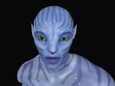 AVTR002 Avatar Idle Animation 3D model