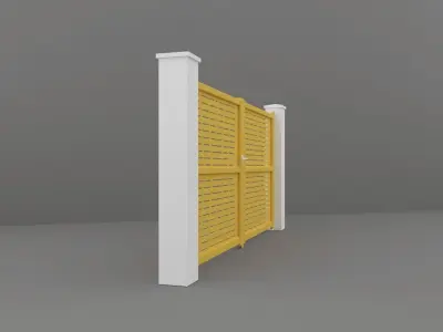 Outdoor Gate  3D model