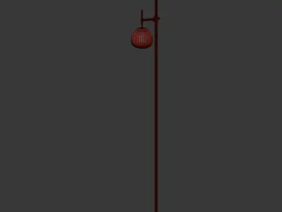 Floor Lamp Erich Maytoni 3D model