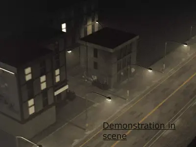 Pack Street 3D model