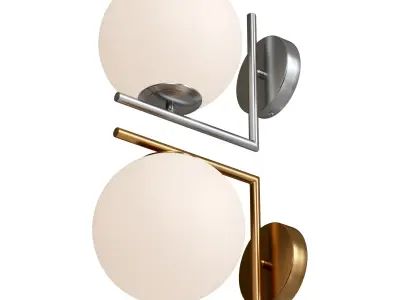 Sconce Bolla-unica A1921AP-1CC and A1921AP-1AB 3D model