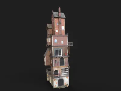 Elves house 3D model