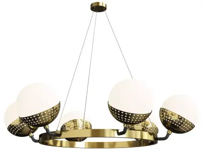 CEILING ORB CHELSOM Low-poly 3D model