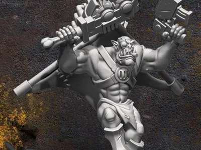 Pter Orks 3D model