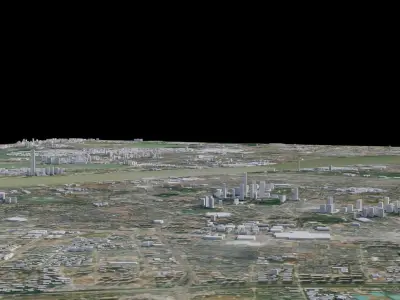 Wuhan - China 3D model
