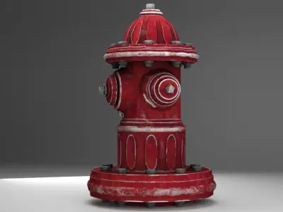 Fire Hydrant 3D model