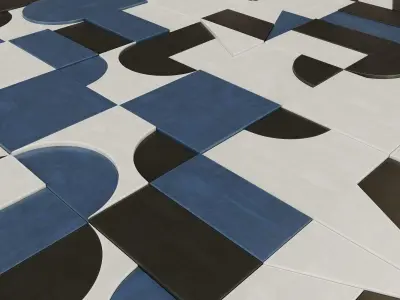 Tile Mutina Puzzle n3 3D model