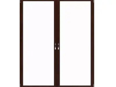 Wooden Window 06 3D model