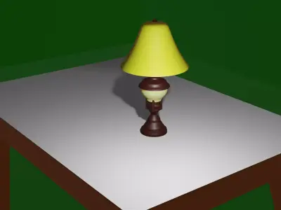 Table Lamp 3D model