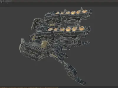 scifi-model539 weapon 3D model