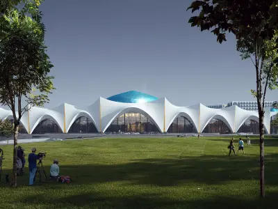 Islamic Landmark Plaza 3D model