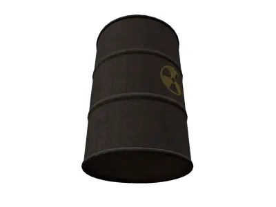 barrel Low-poly 3D model