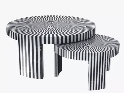 Made good carlotta marble table 3D model