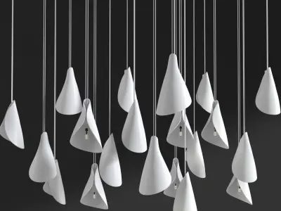 Game Decor Ceiling Light 3D model