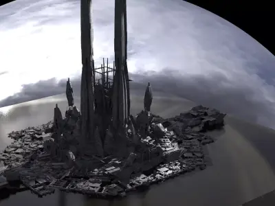 Sci Fi Duel Reactors of Darkness 3D model