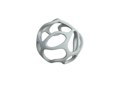 SciFi Cube Object No 28791 Low Poly Shape Texture