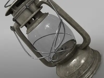 3D Models Oil Lantern 3D model