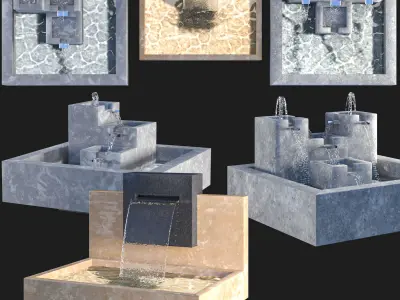 fountain vol 12 3D model