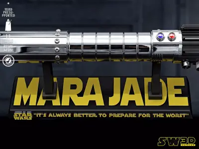 STAR WARS Mara Jade Ligthsaber 3D print model