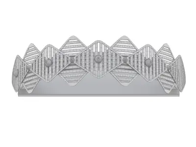 BRILL WALL 3D model