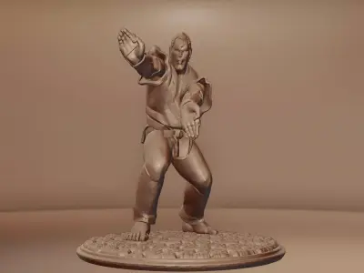 DAN - STREET FIGHTER 3D print model