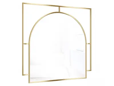 Mirror in a metal frame GZ-M1034 3D model