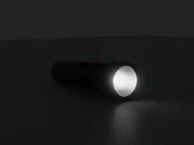 full model flashlight 3D model
