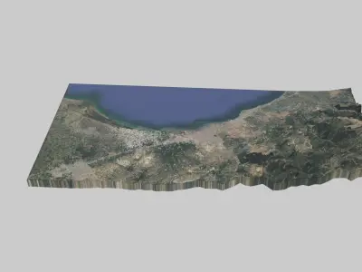 Icel City Low-poly 3D model