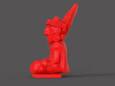 The Mayan Statue 3D print model