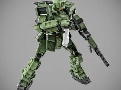 GM Spartan 3d Printable 100mm 3D print model
