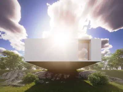 Exterior Scene - ready environment  for your architecture 3D model