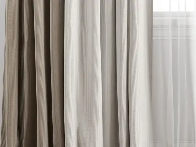Curtain 190 3D model