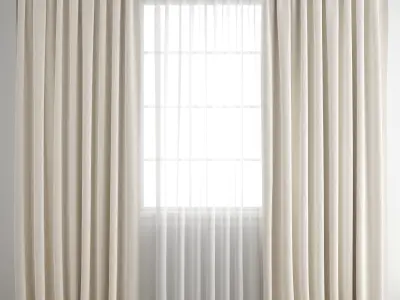 Curtain 351 3D model