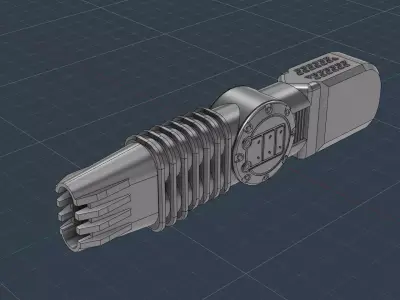 Plasma Cannon v3 HD 3D print model