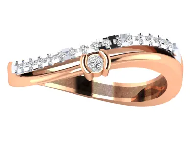  Women Ring Render 3dm STL MTL SLC JCD OBJ FBX Details 3D print model 28