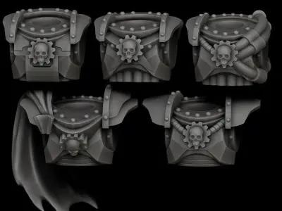 Scavenger Frontliners 3D print model