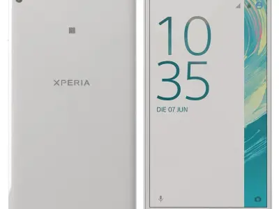 Sony Xperia E5 White 3D model
