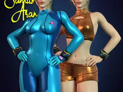 RFX Samus Aran For G8F And G81F 3D model