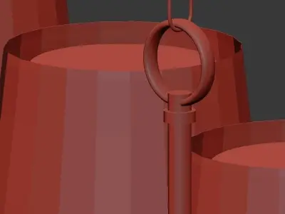 MANCHESTER LINEAR CHANDELIER 3D model