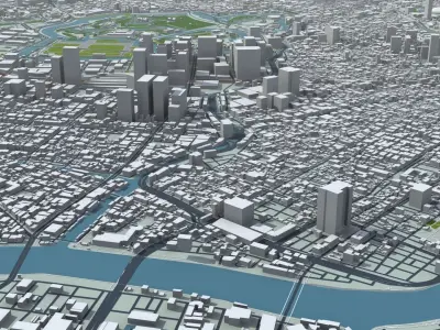 Tokyo Japan 3D model