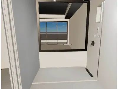 Shower Tray 3D model